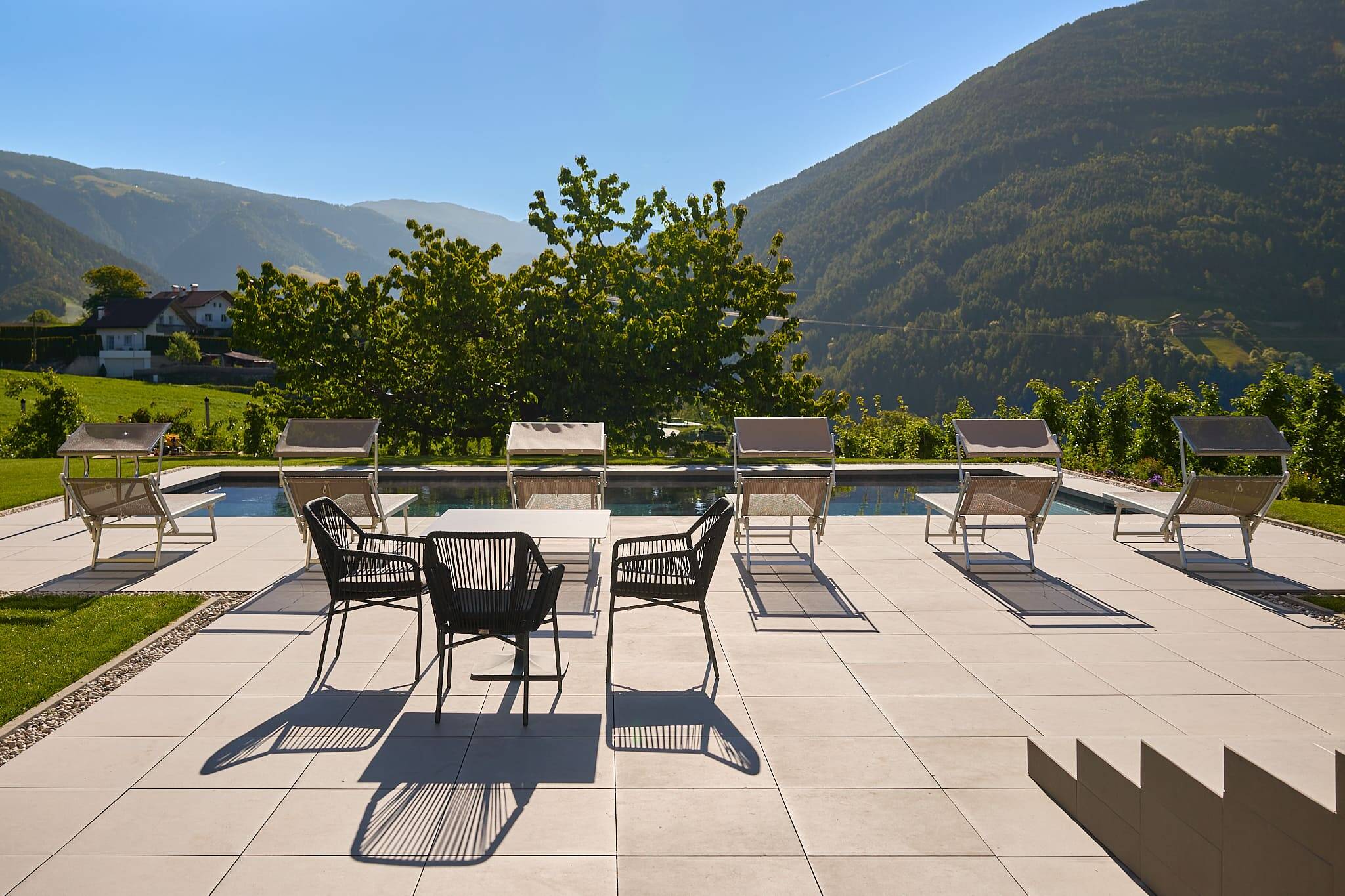 Frühstücks Terrasse