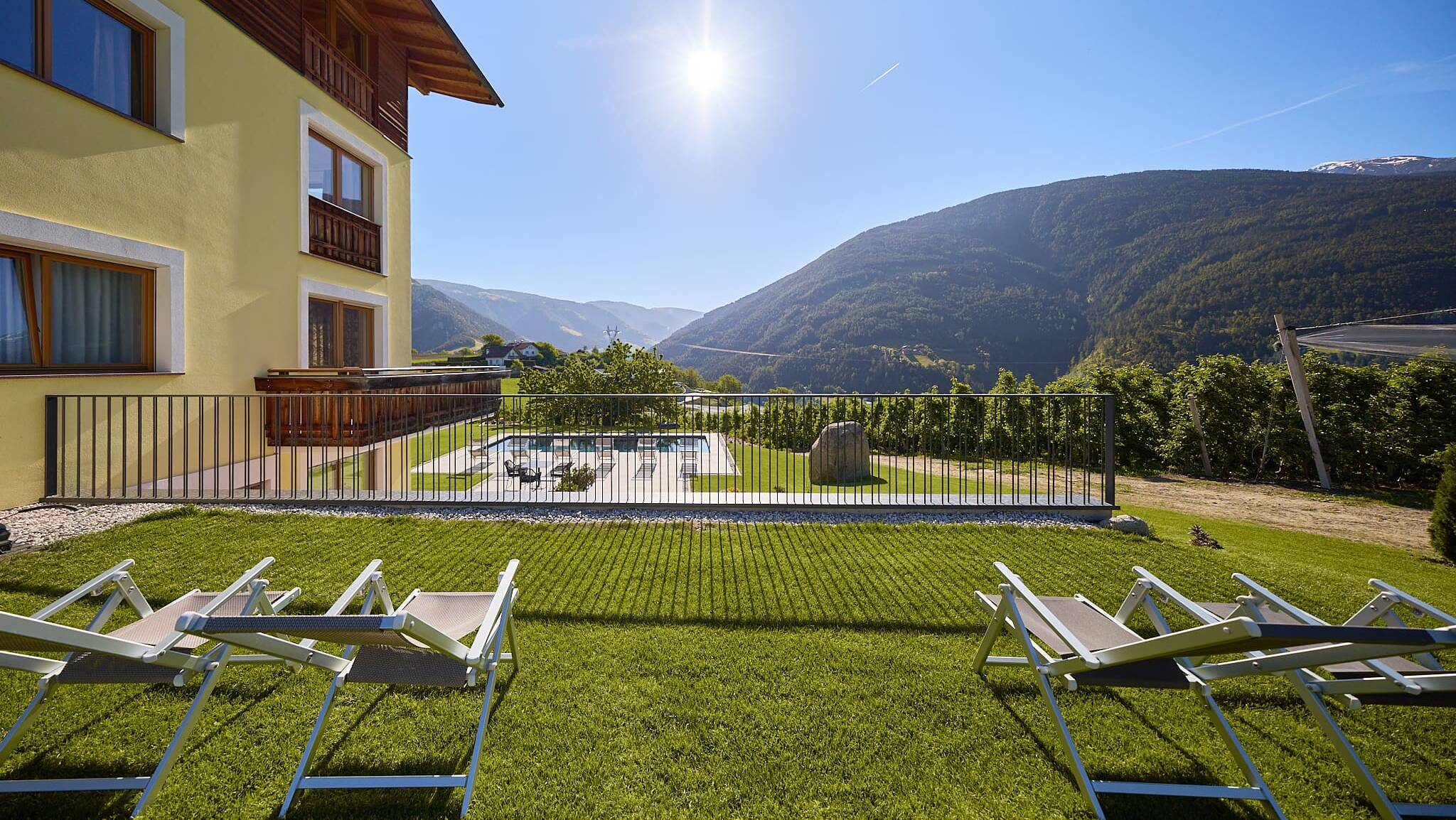 Aussicht auf die Berge