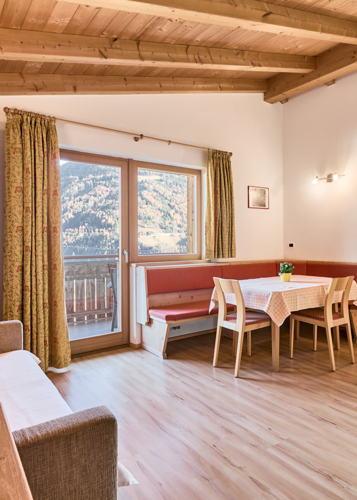 Apartment with mountain view