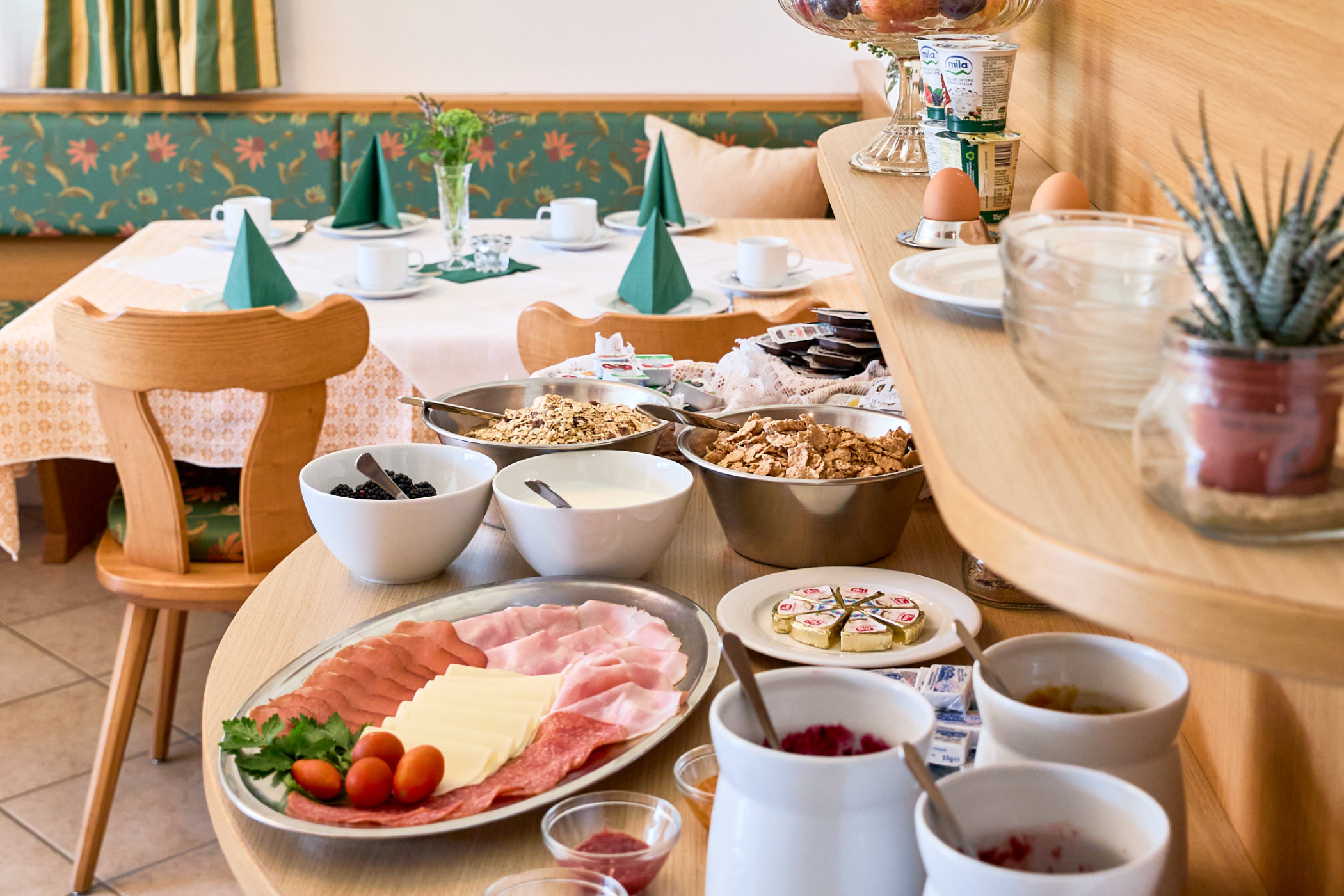 Unterkunft mit Frühstück