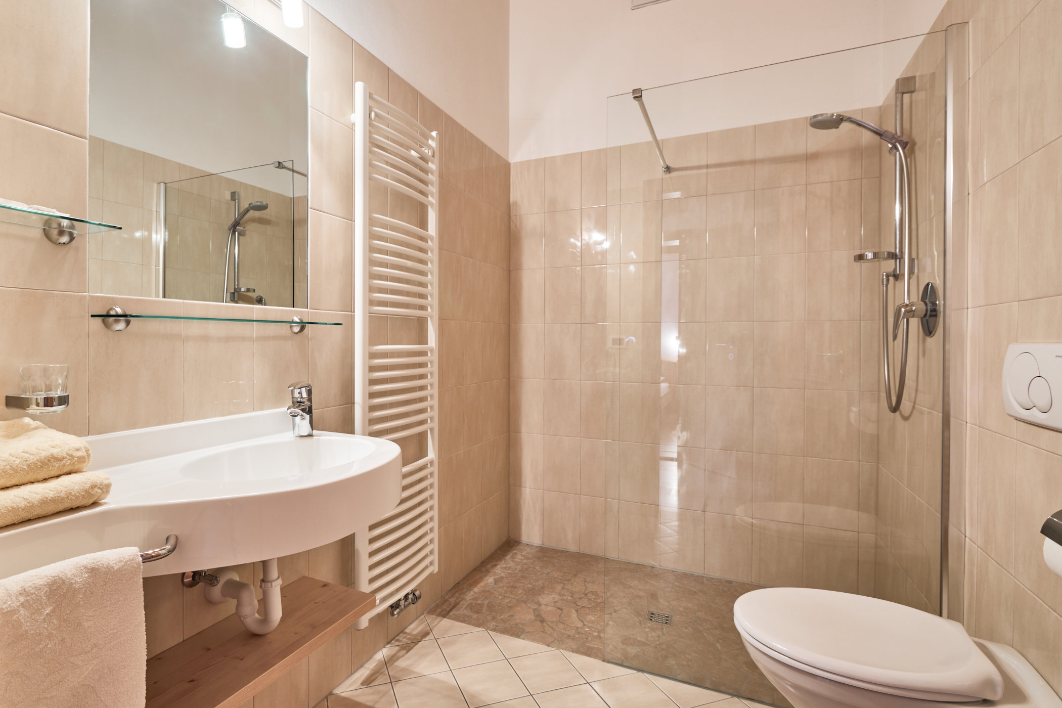 Apartment Morgenduft Bad mit Dusche